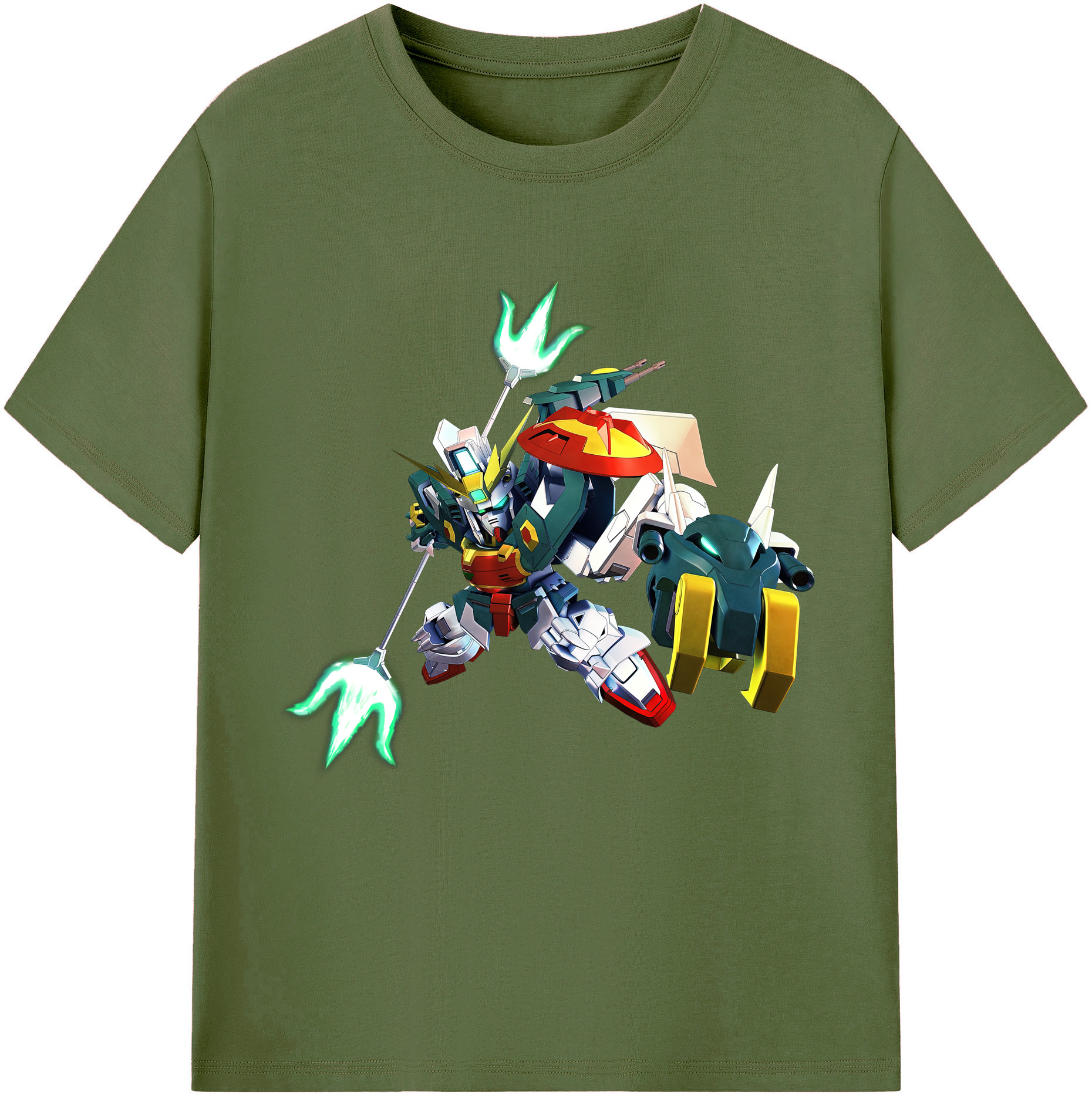 （画像用） 機動戦士ガンダム Mobile Suit Gundam 綿100％半袖Tシャツ（フロントプリント）